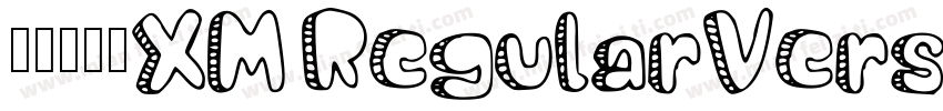 华文隶体_XM RegularVersion字体转换